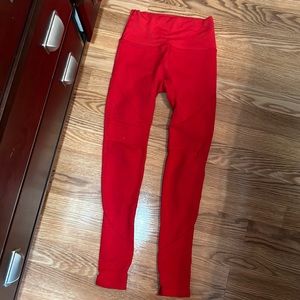 Alphalete Red leggings